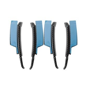 OEM Adecuado Para 2 Pegatinas Embellecedoras De Fibra De Carbono Para Pasos De Rueda De Coche, Pegatinas Para Cejas Y Labios Para W176, A160, A180, A200