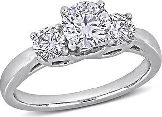 Rina Limor 14K 1.25 Ct. Tw. Diamond Three-Stone Ring