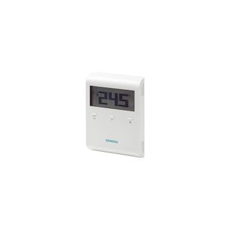 SIEMENS Rdd100.rf: Termostato Ambiental Con Pantalla Lcd Y Transmisor De Radiofrecuencia