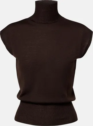 Rick Owens Virgin wool turtleneck sweater