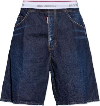 Dsquared2 Uomo, Pantaloncini, Blu, L, new