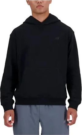 New Balance Athletics French Terry Hoodie - Heren - Sportshirts - Zwart - XL - Katoen - Fitness