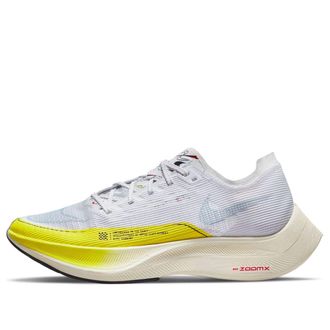 Nike (WMNS) Nike ZoomX Vaporfly Next% 2 White Yellow Strike DM9056-100