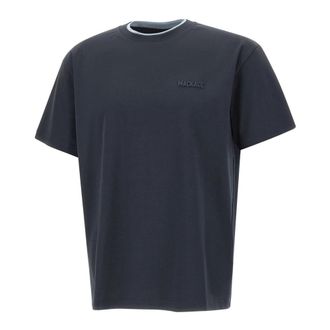Mackage T-Shirts, male, Blue, Size: M T-shirt