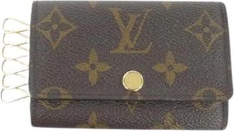 Louis Vuitton Pre-owned Monogram Key Case - Dames - Vintage Accessoires - Bruin - ONE Size - Vintage