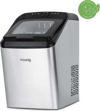 H.Koenig Hkoenig - Macchina per il ghiaccio KBP40 - Argento