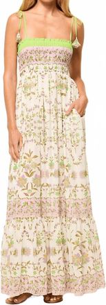 Misa Katie Maxi Dress In Secret Garden