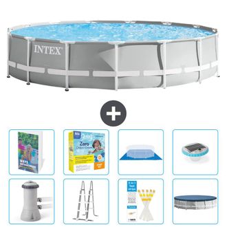 Intex Piscina Prism Frame Redonda - 457x107 Cm - 9-piezas S526