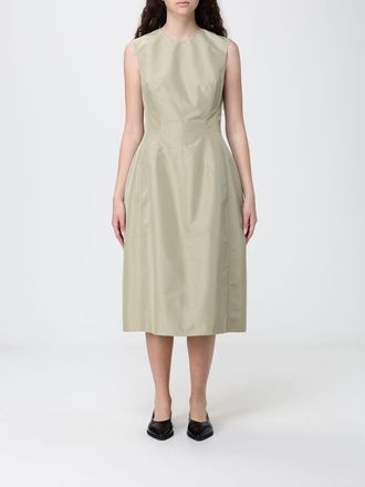 Jil Sander Abito midi in poliestere