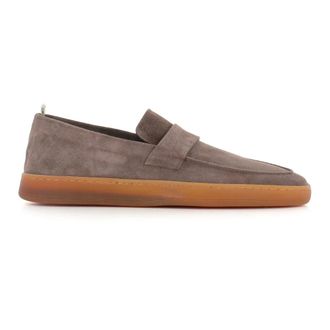 Officine Creative Schoenen, Heren, Bruin, 43 EU, Su&egrave;de, Soft Suede Slipper