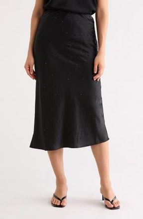 DKNY Crystal Embellished Skirt in Black at Nordstrom Rack, Size 10
