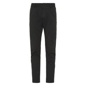 Dsquared2 Chinos, male, Black, Size: XL Black Button-Fastening Trousers