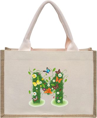 Generic Tote Bags for Women - Stylish Womens Tote Bag for Mom Shopping Beach and Daily Durable Fashionable Carryall Handbag with Letter Design