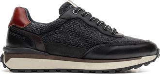 Ambitious Riviera Casual Sneaker - Heren - Sneakers - Zwart - 39 EU - Leer - Schoenen