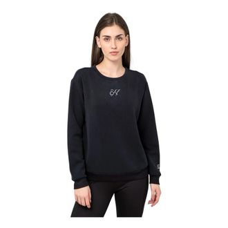 Emporio Armani Sweatshirt - Dames - Sweatshirts - Zwart - M - Polyester - Hoodies & sweatvesten