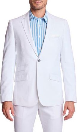Paisley & Gray Dover Slim Fit Sport Coat in White Sharkskin at Nordstrom Rack, Size 36 Regular