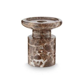 vtwonen kandelaar marble - bruin (9x10 cm)