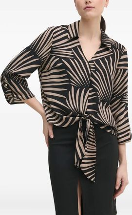 Joseph Ribkoff Camicia con stampa geometrica - Nero