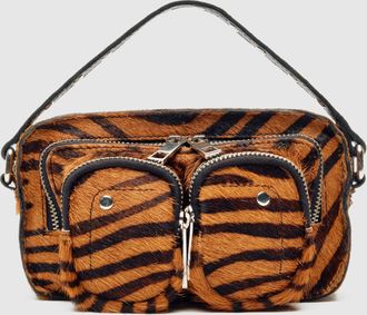 N&uacute;noo Helena Stripes Deluxe Donkerbruin Tas