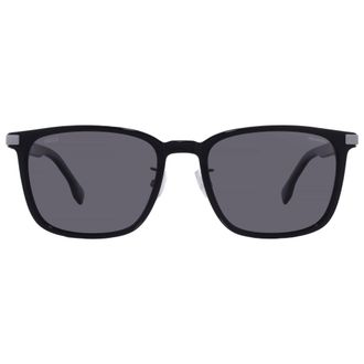 HUGO BOSS Polarized Grey Square Mens Sunglasses BOSS 1406/F/SK 0807/M9 57