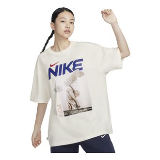 Nike (WMNS) Nike Sportswear Graphic Oversized T-shirt Asia Sizing Sail HF6292-133