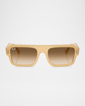 Ray-Ban RB4454 Rectangular Sunglasses