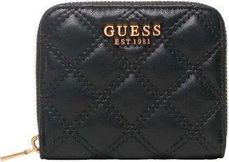 Guess Zwarte Damesportemonnee Herfst/Winter Collectie - Dames - Portefeuilles - Zwart - ONE Size - Accessoires