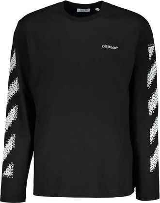 Off-white Off- Cotton Mens Sweatshirt