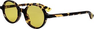 Bottega Veneta Unisex Sunglasses Bv1430s Havana Yellow Acetate Havana-Havana-Yellow Havana/havana/yellow