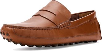 Cole Haan Davies Grand Penny Driving Style Loafers Mens Shoes British Tan/Java : 10.5 W - Wide, Leather