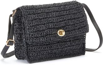 Vivance Handtasche Minibag, Henkeltasche, Bast-Optik, Sommertasche, Crossbody Bag