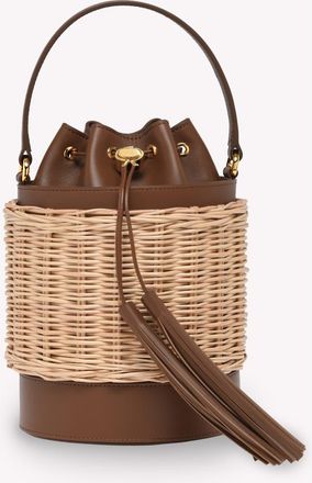 Gianvito Rossi Cestino Sienna Crossbody Bag in Brown Leather at Nordstrom