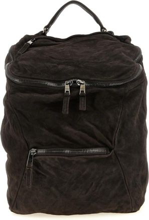 Giorgio Brato Rugzak - Heren - Rugzakken - Bruin - ONE Size - Leer - Tassen