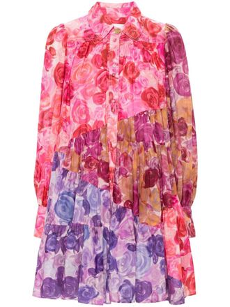 Aje Mini blousejurk - Roze