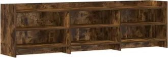 vidaXL Mueble De Tv 168 X 33 X 47 Cm Roble Ahumado Vidaxl