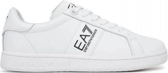 Emporio Armani 7X000332 Af 10848 Mz 172 - Heren - Sneakers - Wit - 44 EU - Leer - Schoenen