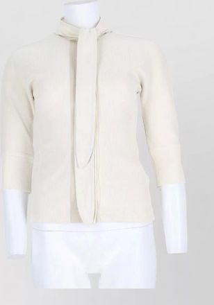 Christophe Lemaire ascot knit t-shirt