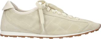 Jacquemus Beige Leather Womens Sneakers