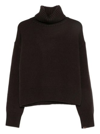 Extreme Cashmere Gebreide coltrui - Bruin