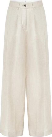 Nine In The Morning Dames, Broeken, Beige, Maat: W25