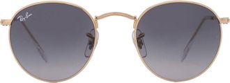 Ray-Ban Round Metal Brown Gradient Unisex Sunglasses RB3447 001/71 47
