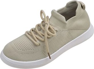 Generic Womens Arch Support Gym Trainers Walking Trainers Womens Fly Weave Lightweight Casual Shoes Sneakers Breathable Comfortable Casual Shoes Ladies Sneake