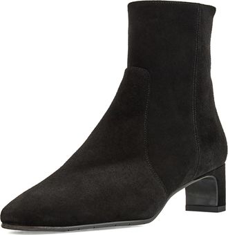 Aquatalia Womens Siella Fashion Boot, Black Suede, 2.5 UK