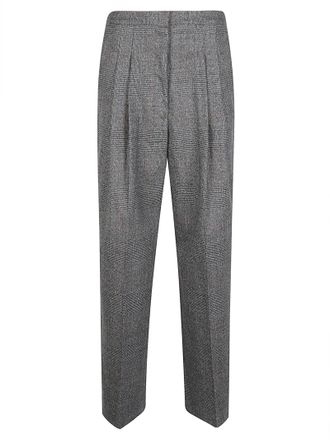 Pantaloni Torino Grace Tailored Virgin Wool-Blend Straight-Leg Pants