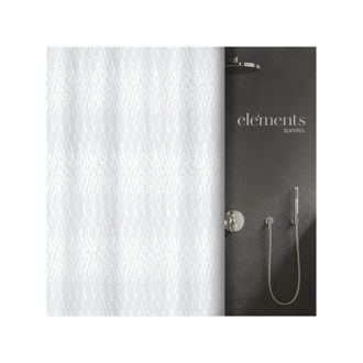 Spirella Spirella - Cortina De Ducha Poli&eacute;ster Code 180x180cm White Elements De