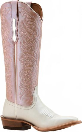 Ariat Womens Futurity Blanche Western Boot In Ivory Pearl