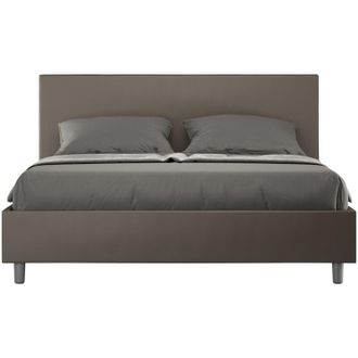 Les Tendances Adele Cama L.180 D.200 Base Y Contenedor Capuchino