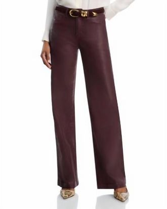 L'agence Womens Scottie Wide Leg Jean In Chocolate Coated