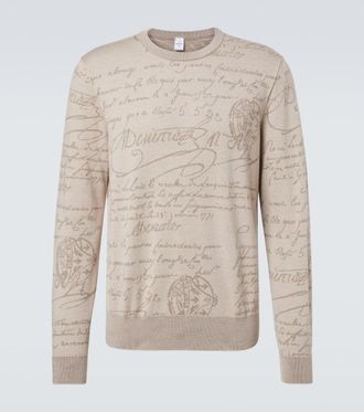 Berluti Scritto wool and cashmere sweater