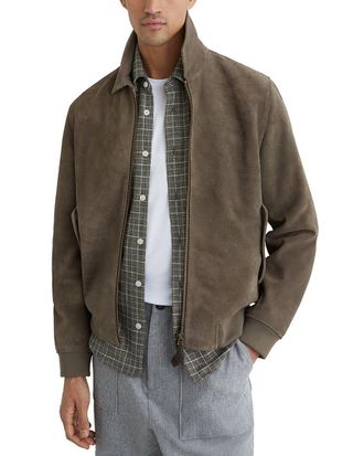 Reiss Sainsie Suede Jacket